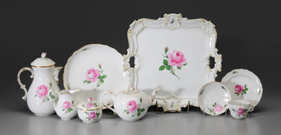 Meissen tea and coffee service: