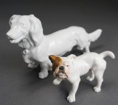 MEISSEN WHITE GLAZED FIGURE OF