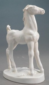 MEISSEN WHITE PORCELAIN FIGURE