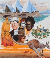 MEL CRAWFORD (B. 1925) "AUSTRA