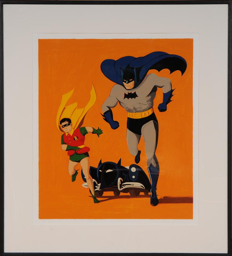 MEL RAMOS (b. 1935): BATMOBILE