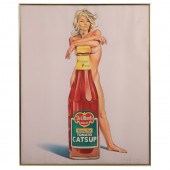MEL RAMOS. "CATSUP," LITHOGRAP