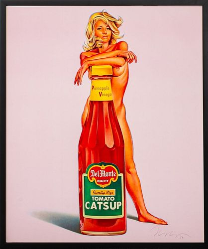 MEL RAMOS &QUOT;CATSUP / DELLA