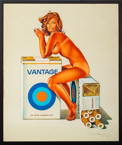 MEL RAMOS &QUOT;VANTAGE RED&QUOT;