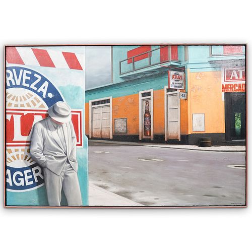 MEL ROSAS OIL ON BOARD