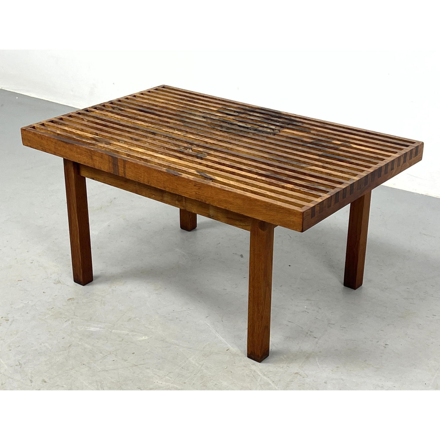 Mel Smilow Style Walnut Slat