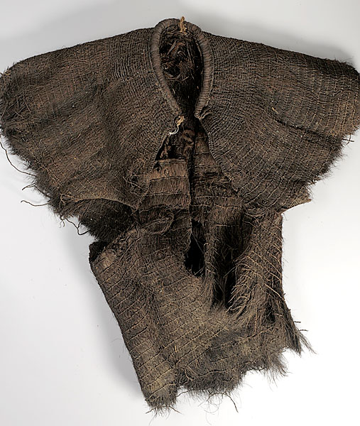 Melanesian Rain Cape woven of