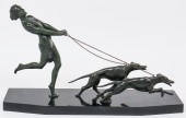 MELANI ART DECO BRONZE WOMAN W