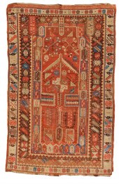 MELAS PRAYER RUG, TURKEY, CA.