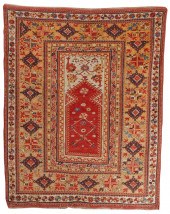 MELAS PRAYER RUG, TURKEY, CA.