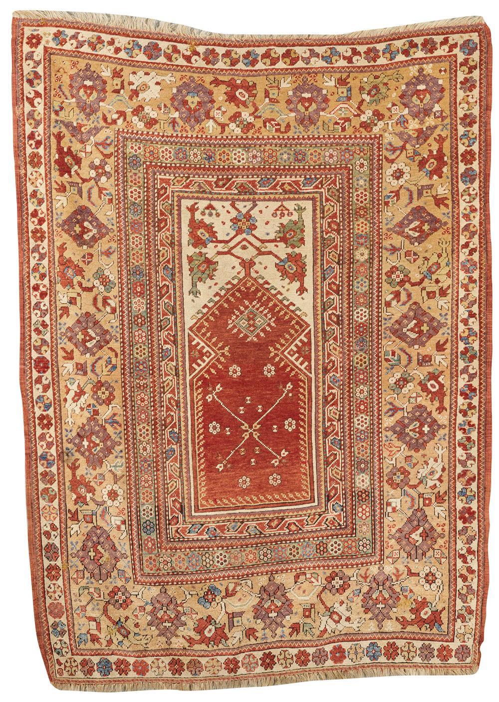 MELAS PRAYER RUG, TURKEY, MID