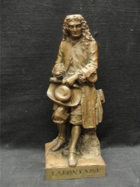 MELINGUE, E.M. 19th C. Bronze