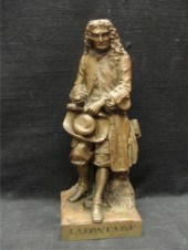 MELINGUE, E.M. 19th C. Bronze