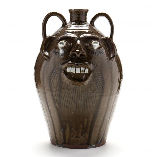 MELTED EYES FACE JUG, CHARLES