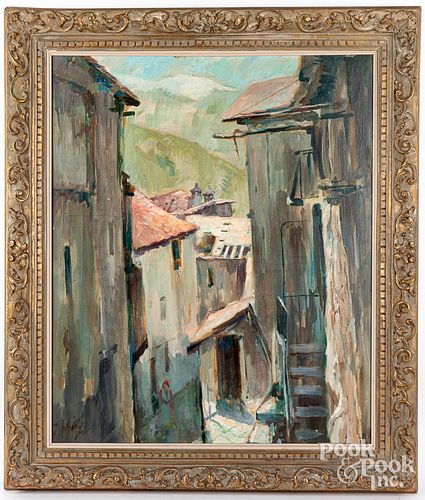 MELVILLE PHILLIPS OIL ON
