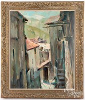 MELVILLE PHILLIPS OIL ON CANVA