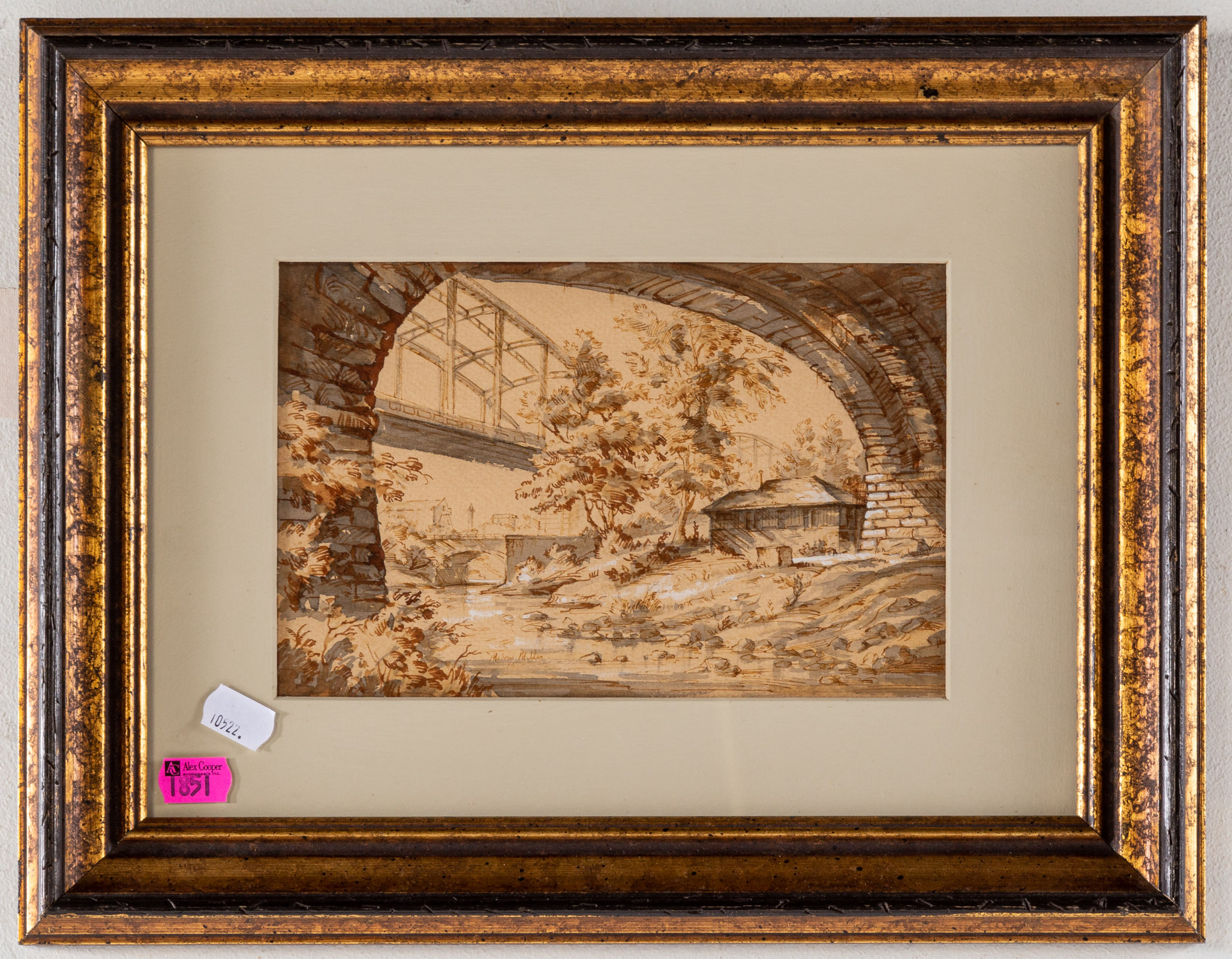 MELVIN MILLER. "HOWARD ST. BRIDGE,"