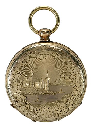 MEMORIAL DAGUERREOTYPE LOCKET