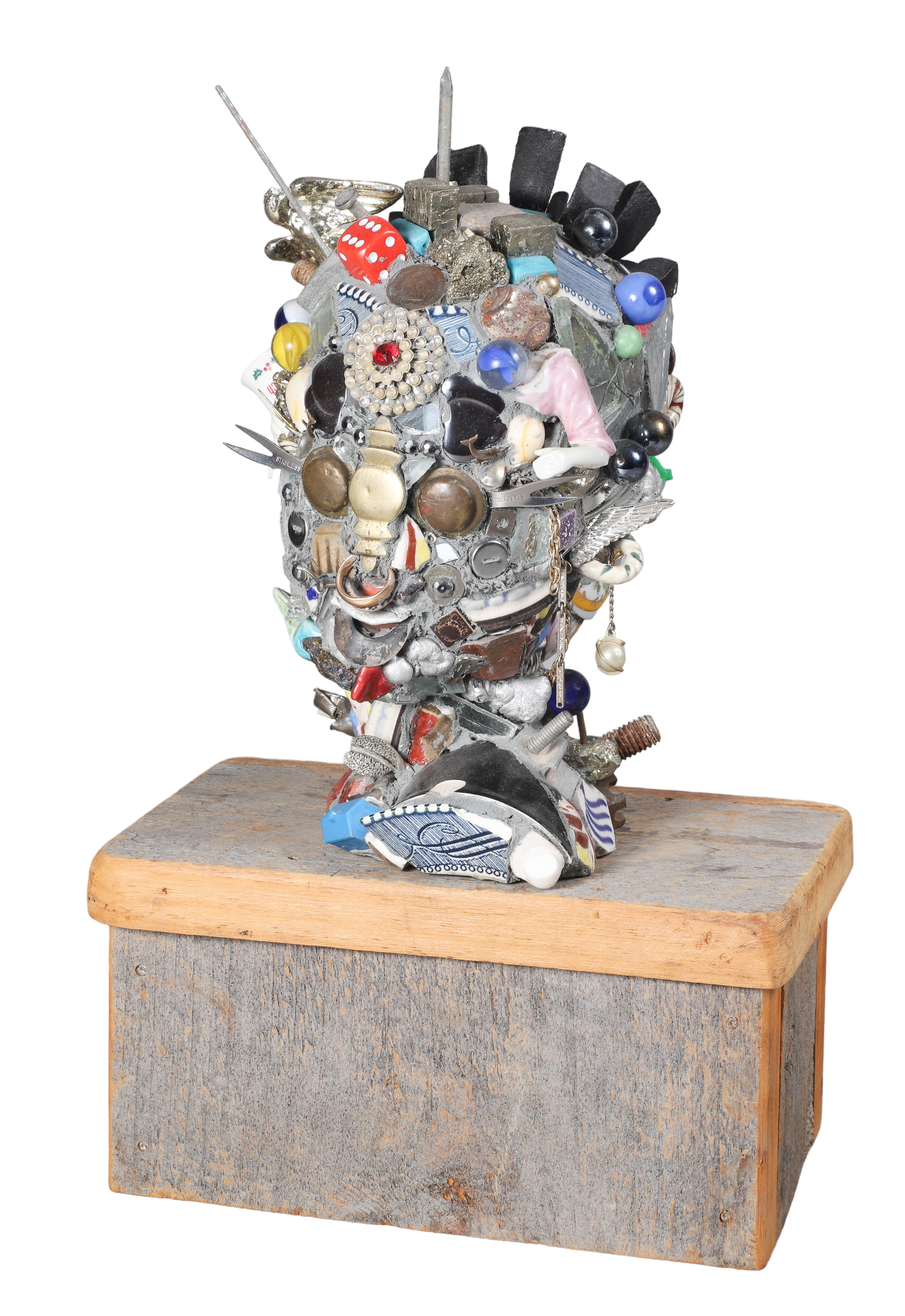 Memory jar portrait bust of a