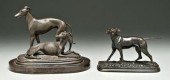 Mene and Bayre patinated bronz
