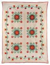 MENNONITE APPLIQUED QUILT CIRC