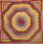MENNONITE PIECEWORK QUILTca. 1