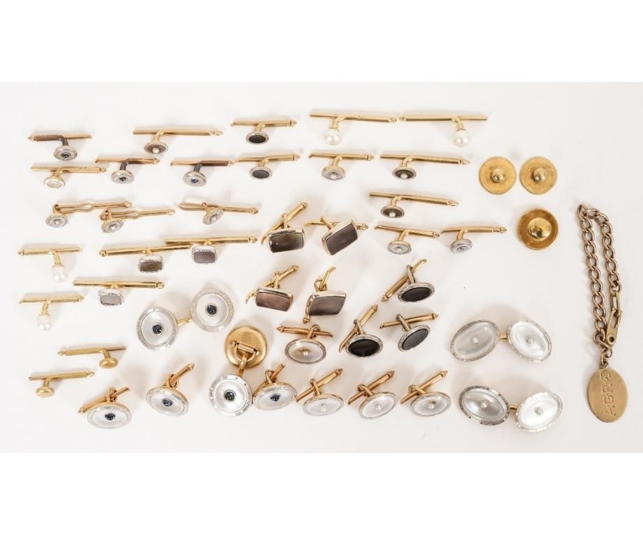 Men's 14k gold jewelry to include