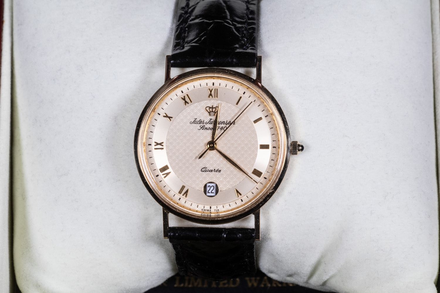 MEN'S 14K GOLD JULES JURGENSEN