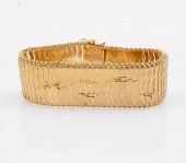 MEN'S 18K CUSTOM WIDE CUFF BRA