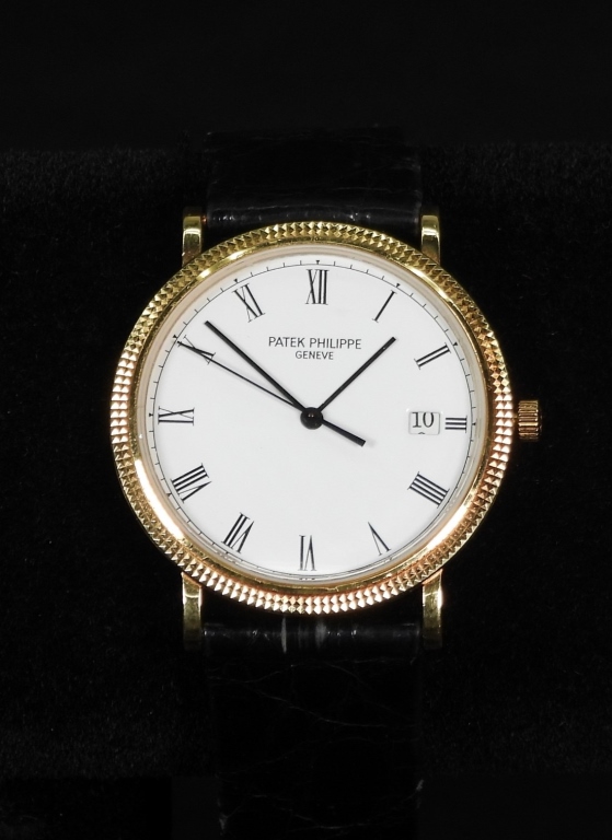 MEN'S 18K GOLD PATEK PHILIPPE