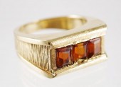 MEN'S 18K YELLOW GOLD & MADEIR