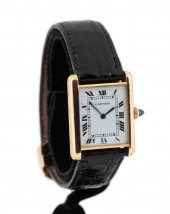 MEN'S CARTIER 18K YG "LOUIS CA