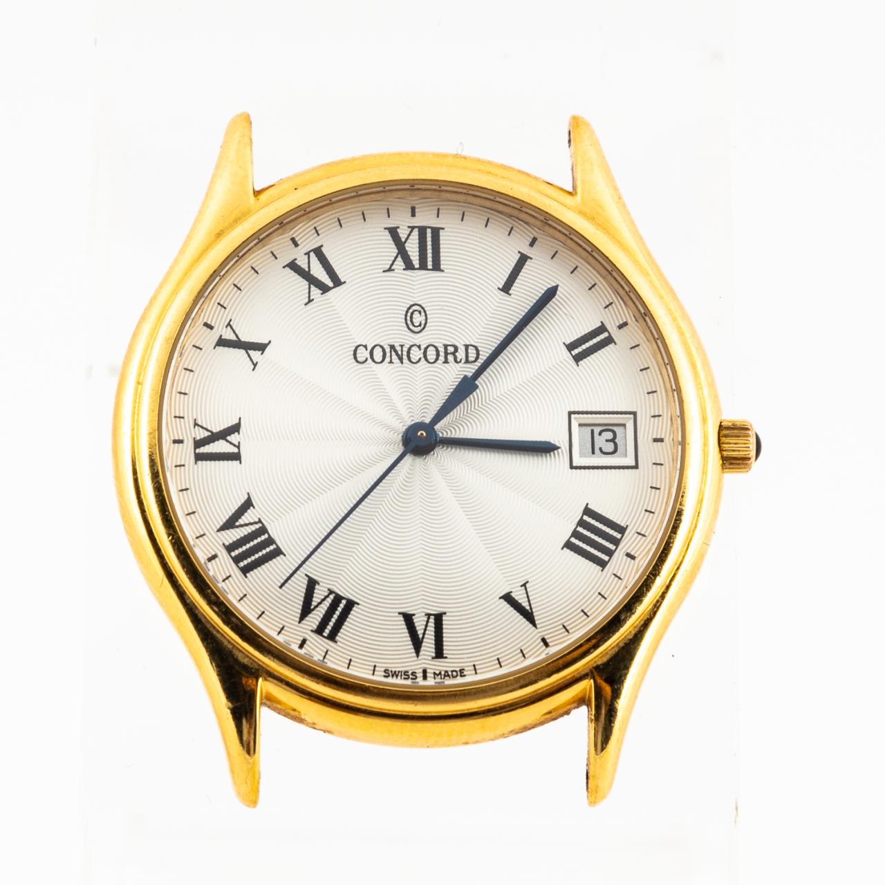 MEN'S CONCORD 18K YELLOW GOLD WATCH