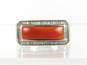 MEN'S CORAL, DIAMOND AND FOURT