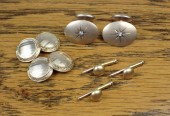 MEN'S CUFFLINK AND SHIRT STUD
