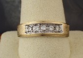 MEN'S DIAMOND AND FOURTEEN KAR