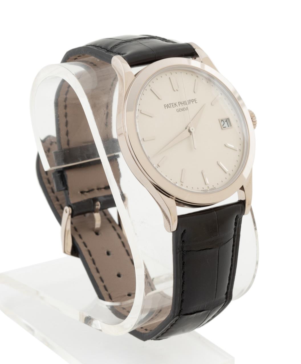 MEN'S PATEK PHILIPPE 18K WG