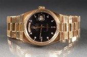 Men's Rolex 18K gold OysterQua