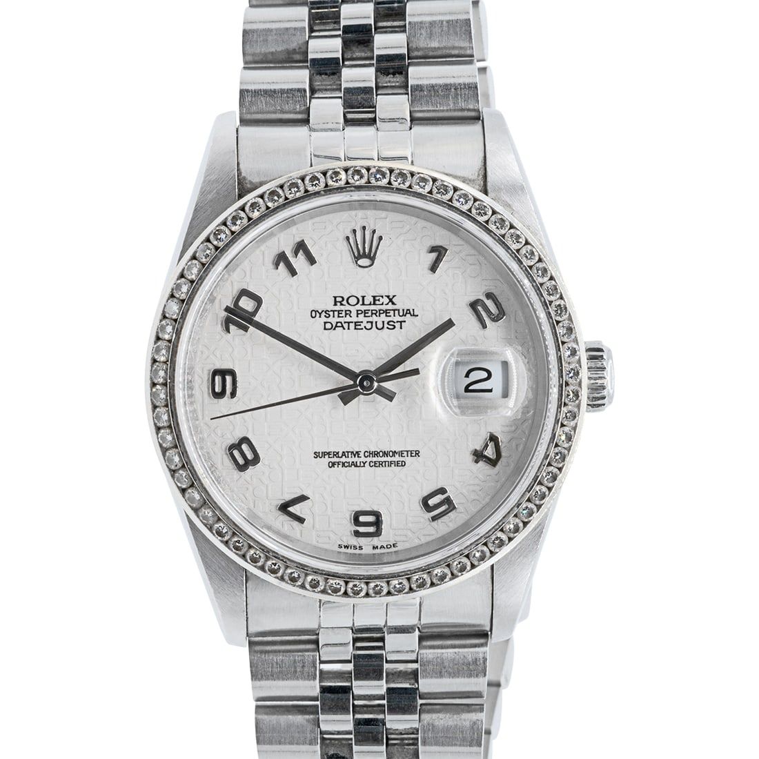 MEN'S ROLEX DATEJUST WATCH WITH
