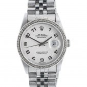 MEN'S ROLEX DATEJUST WATCH WIT