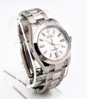 MEN'S ROLEX STAINLESS STEEL "M