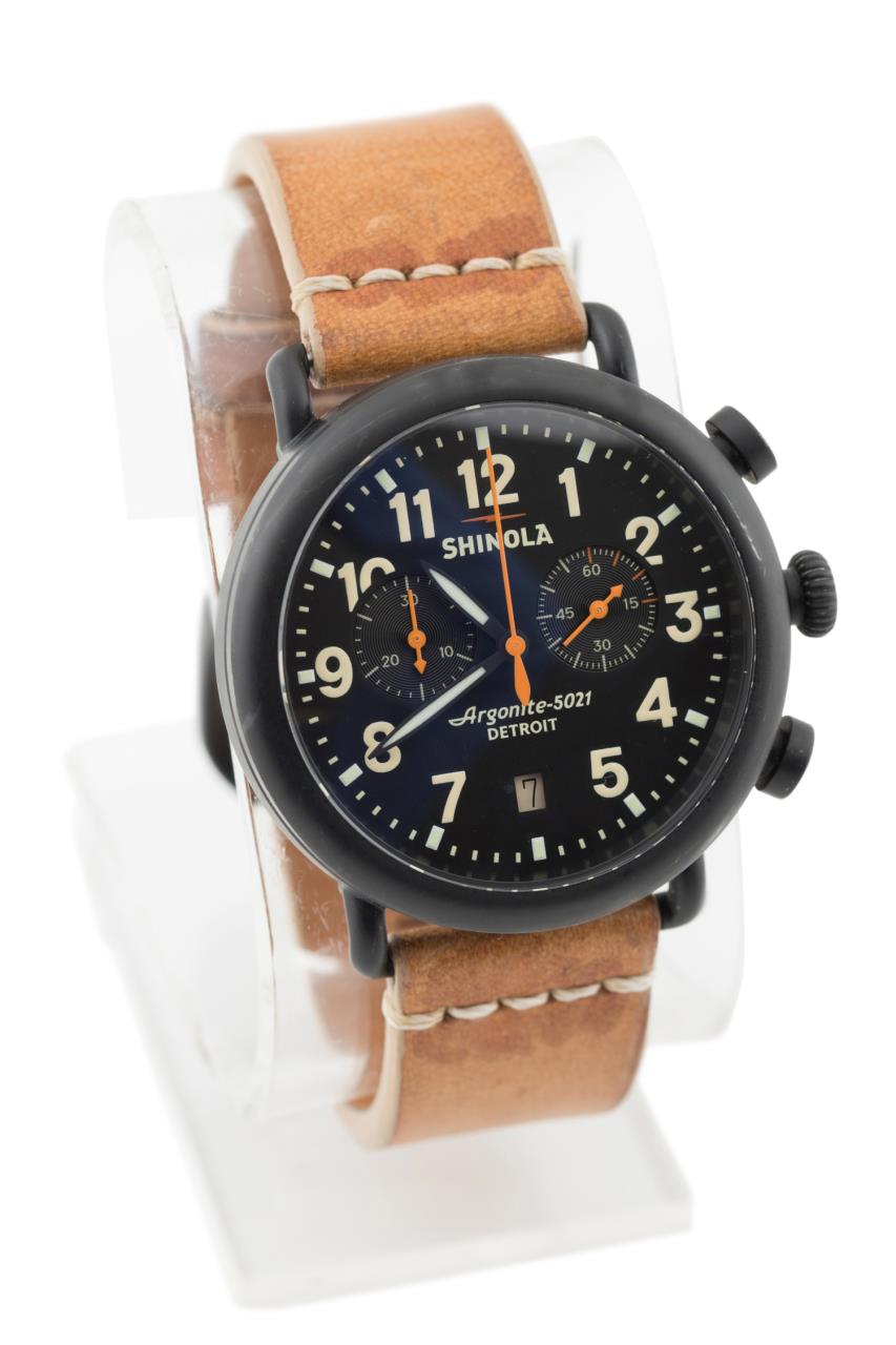 MEN'S SHINOLA STAINLESS BLACK PVD