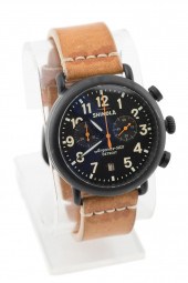 MEN'S SHINOLA STAINLESS BLACK