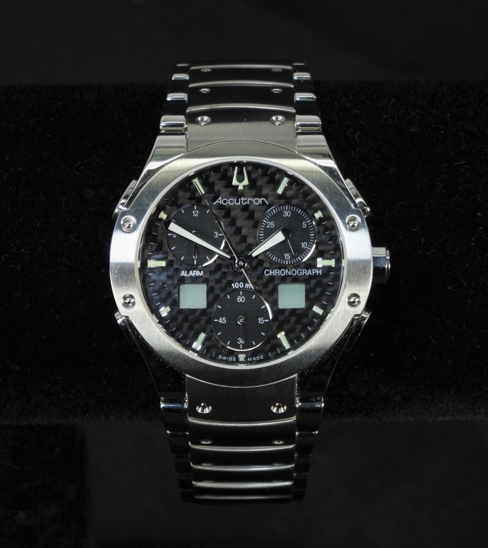 MEN'S STAINLESS STEEL BULOVA