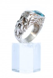 MEN'S STERLING SILVER 10 COMMA
