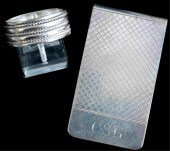 MEN'S STERLING SILVER RING BAN