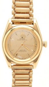 MEN'S VINTAGE 14K BUBBLE BACK