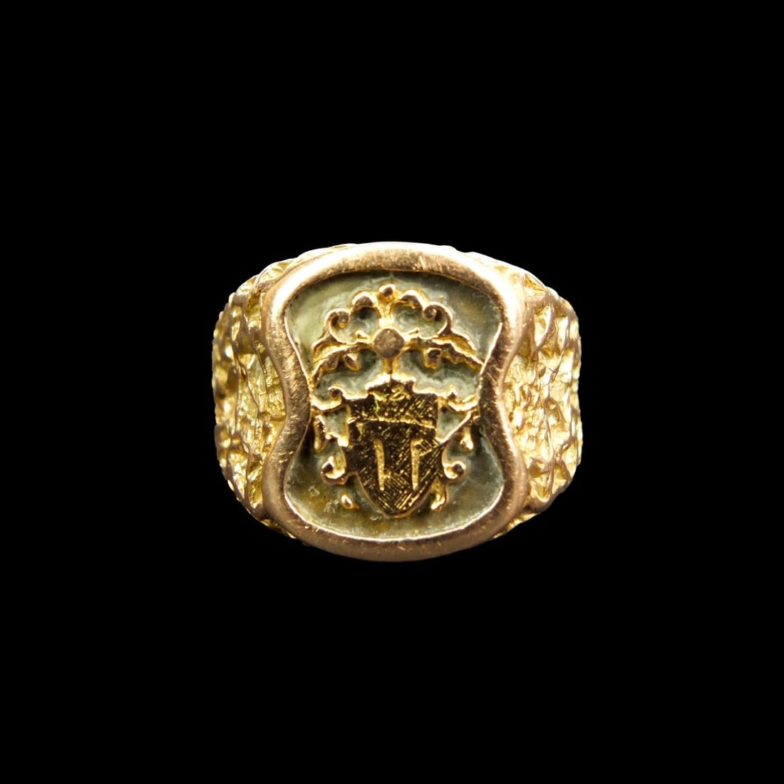 MEN'S VINTAGE 14K YELLOW GOLD