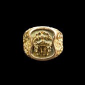 MEN'S VINTAGE 14K YELLOW GOLD