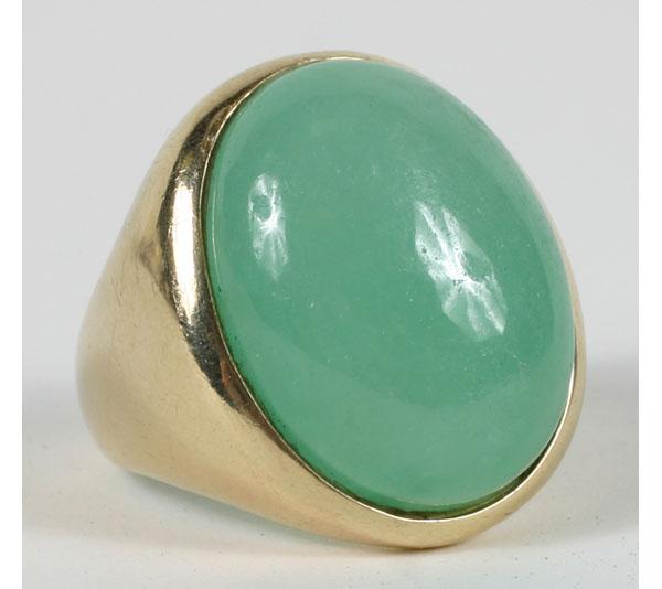 Men's yellow gold 14K ring